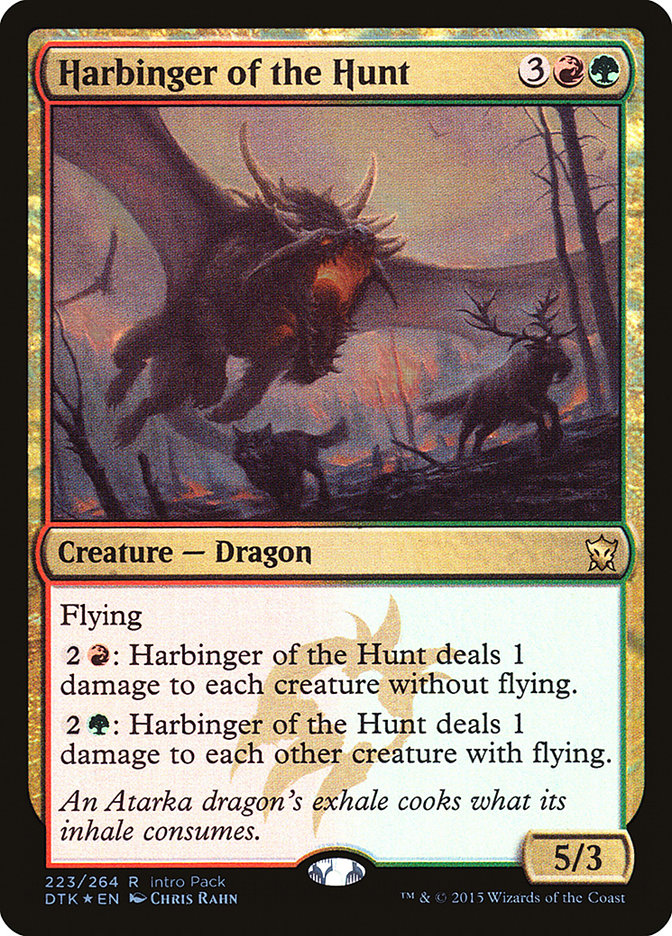 Harbinger of the Hunt (Intro Pack) [Dragons of Tarkir Promos] | Impulse Games and Hobbies