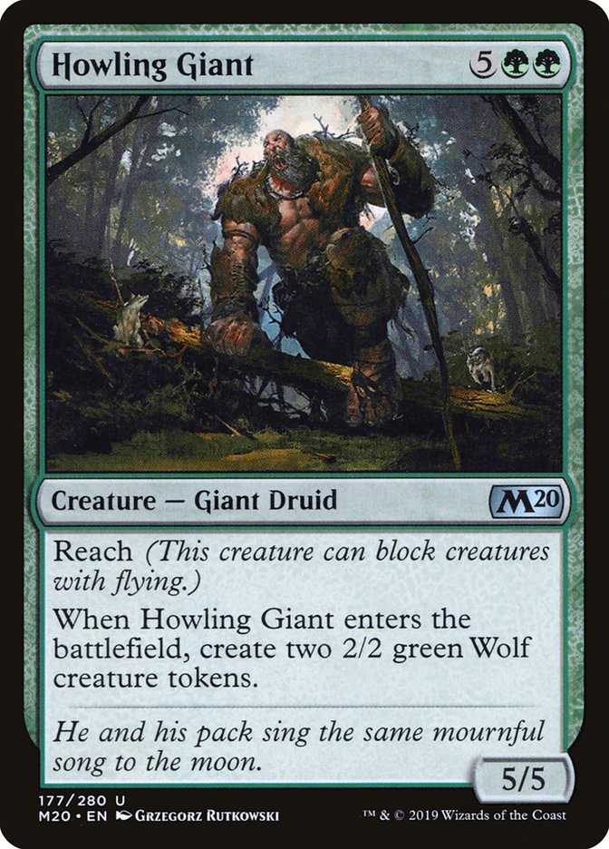 Howling Giant [Core Set 2020] | Impulse Games and Hobbies
