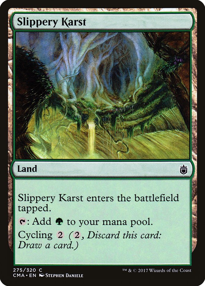 Slippery Karst [Commander Anthology] | Impulse Games and Hobbies