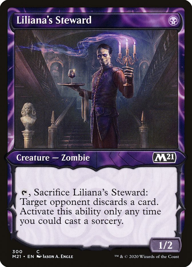 Liliana's Steward (Showcase) [Core Set 2021] | Impulse Games and Hobbies