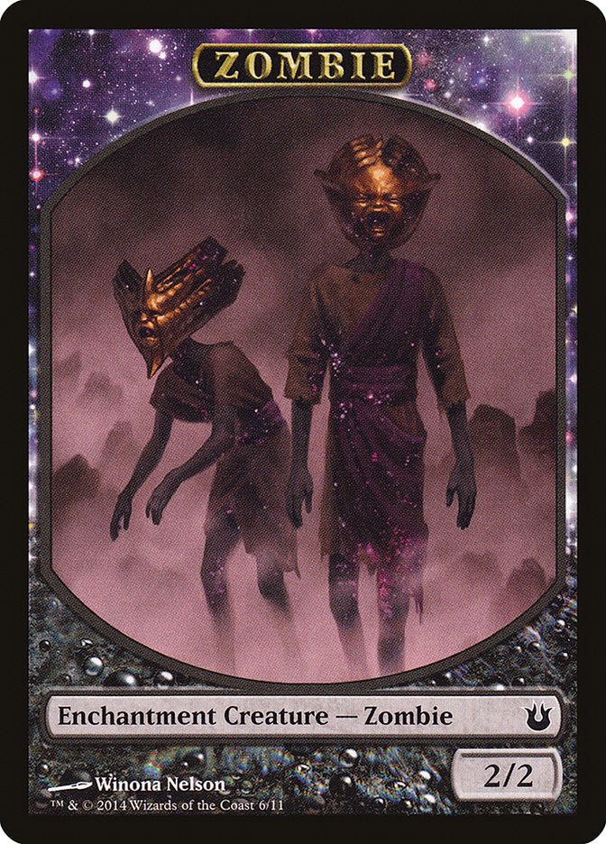 Zombie Token [Born of the Gods Tokens] | Impulse Games and Hobbies