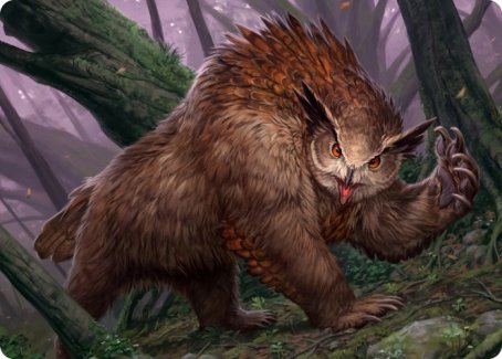 Owlbear Art Card [Dungeons & Dragons: Adventures in the Forgotten Realms Art Series] | Impulse Games and Hobbies