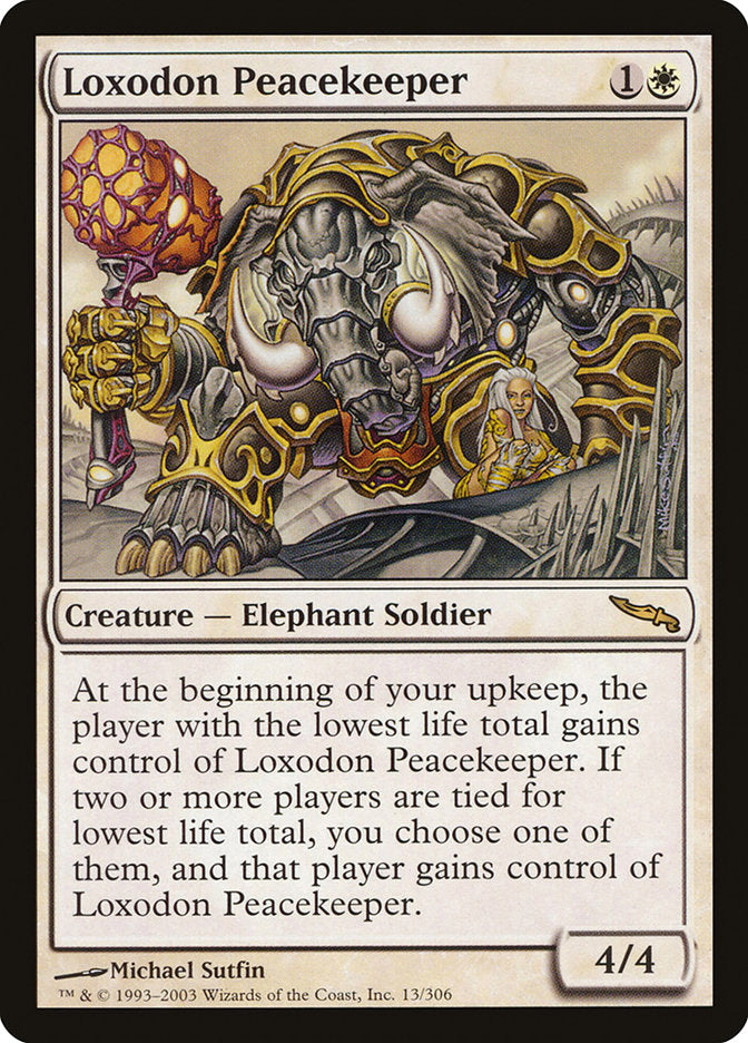 Loxodon Peacekeeper [Mirrodin] | Impulse Games and Hobbies