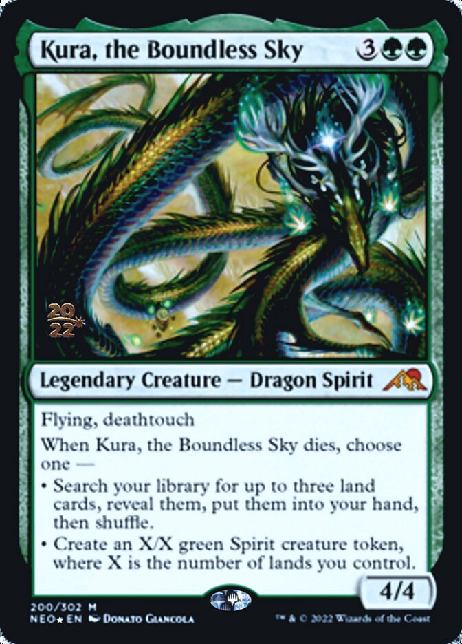 Kura, the Boundless Sky [Kamigawa: Neon Dynasty Prerelease Promos] | Impulse Games and Hobbies