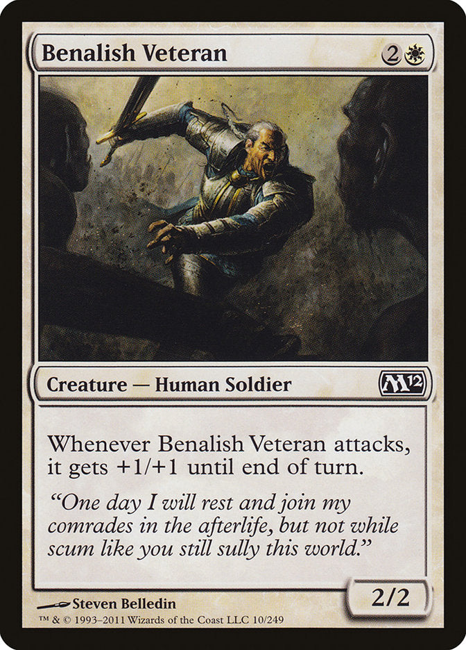 Benalish Veteran [Magic 2012] | Impulse Games and Hobbies