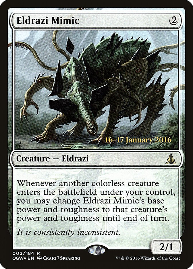 Eldrazi Mimic [Oath of the Gatewatch Prerelease Promos] | Impulse Games and Hobbies