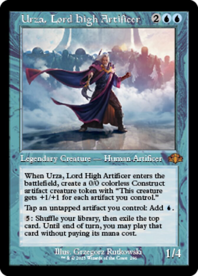 Urza, Lord High Artificer (Retro) [Dominaria Remastered] | Impulse Games and Hobbies