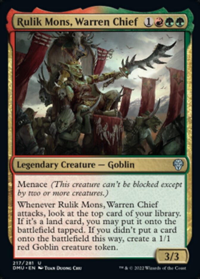 Rulik Mons, Warren Chief [Dominaria United] | Impulse Games and Hobbies