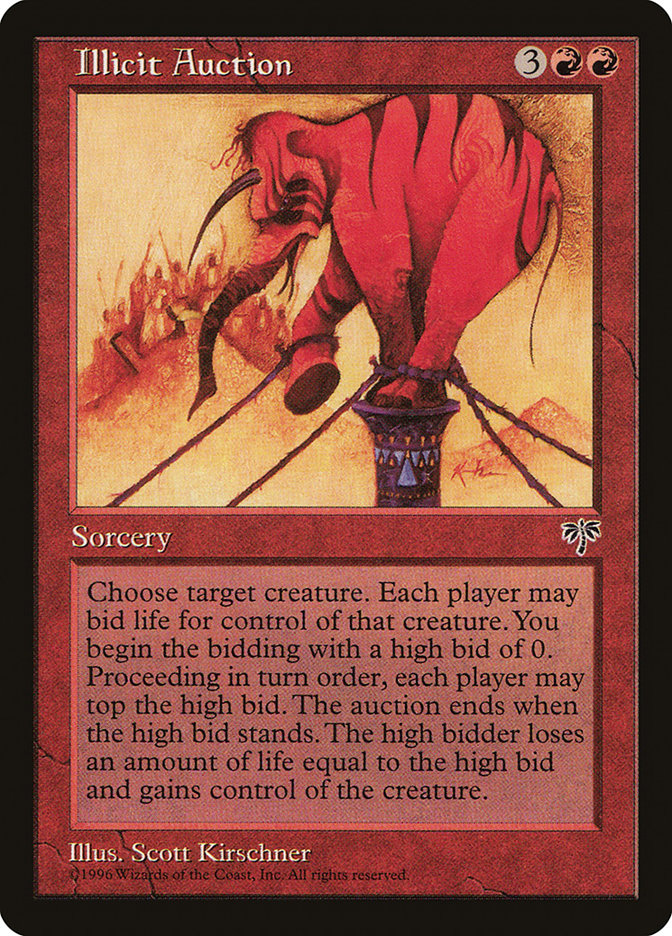 Illicit Auction [Mirage] | Impulse Games and Hobbies