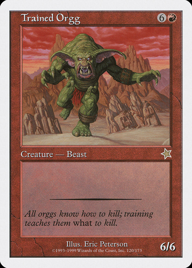 Trained Orgg [Starter 1999] | Impulse Games and Hobbies