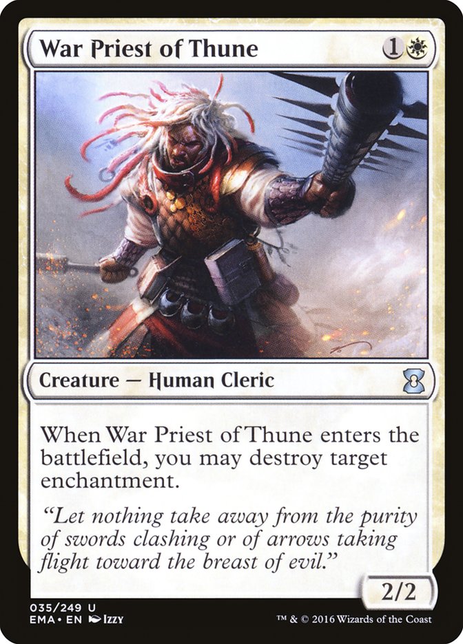 War Priest of Thune [Eternal Masters] | Impulse Games and Hobbies