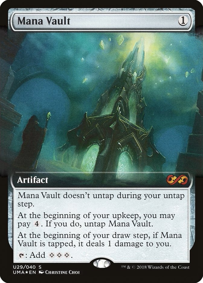 Mana Vault (Topper) [Ultimate Masters Box Topper] | Impulse Games and Hobbies