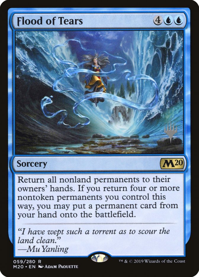 Flood of Tears (Promo Pack) [Core Set 2020 Promos] | Impulse Games and Hobbies