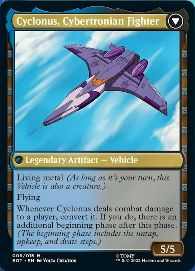 Cyclonus, the Saboteur // Cyclonus, Cybertronian Fighter [Universes Beyond: Transformers] | Impulse Games and Hobbies