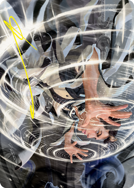 Selfless Glyphweaver Art Card (Gold-Stamped Signature) [Strixhaven: School of Mages Art Series] | Impulse Games and Hobbies