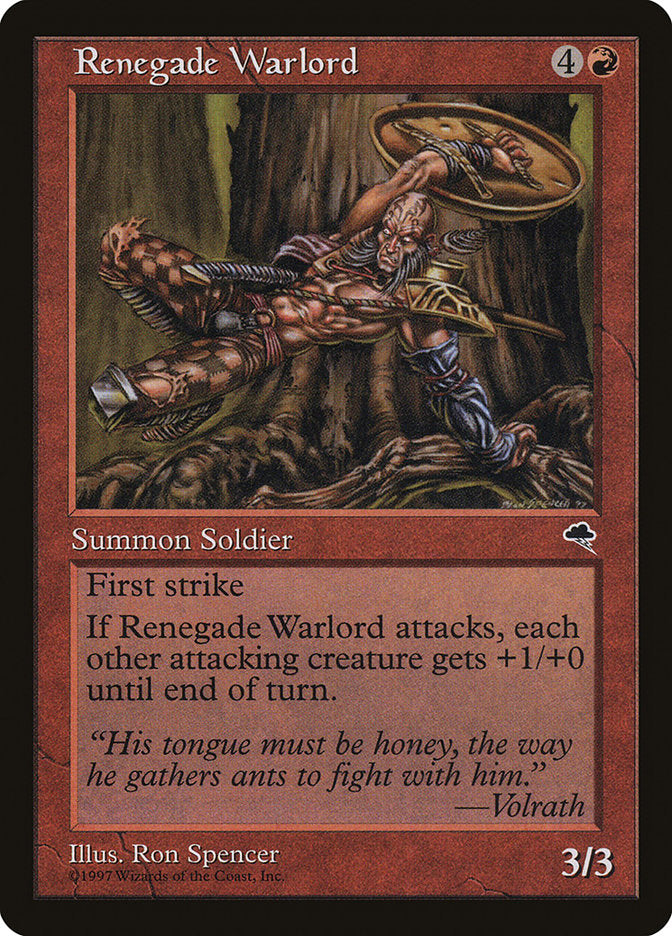 Renegade Warlord [Tempest] | Impulse Games and Hobbies