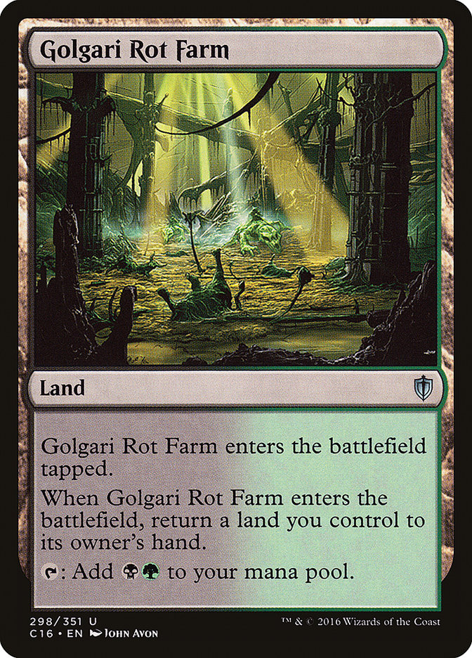 Golgari Rot Farm [Commander 2016] | Impulse Games and Hobbies
