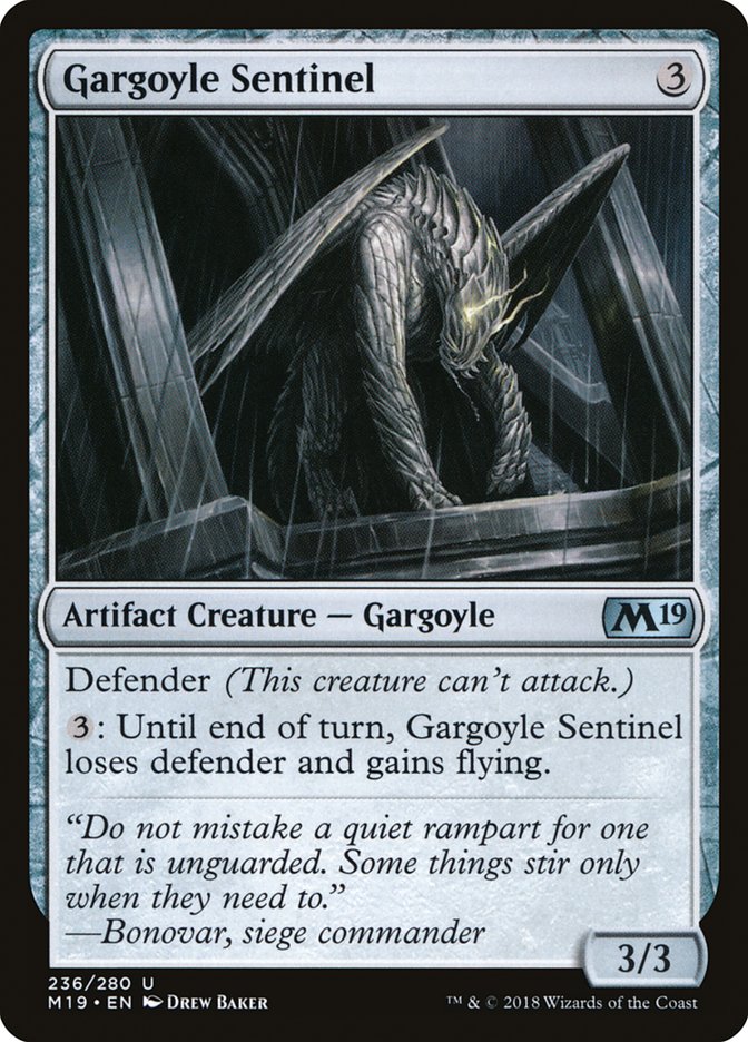 Gargoyle Sentinel [Core Set 2019] | Impulse Games and Hobbies