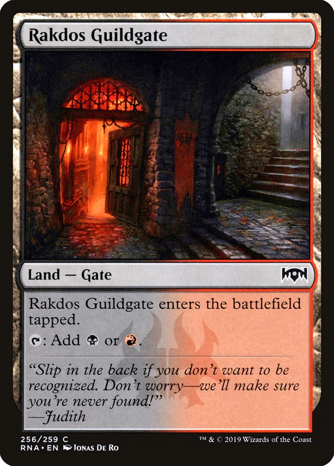 Rakdos Guildgate (256/259) [Ravnica Allegiance] | Impulse Games and Hobbies