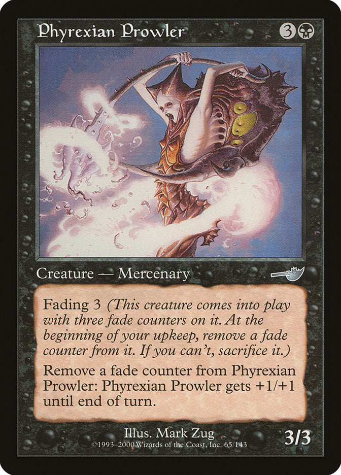 Phyrexian Prowler [Nemesis] | Impulse Games and Hobbies