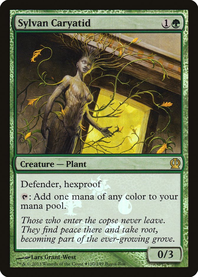 Sylvan Caryatid (Buy-A-Box) [Theros Promos] | Impulse Games and Hobbies