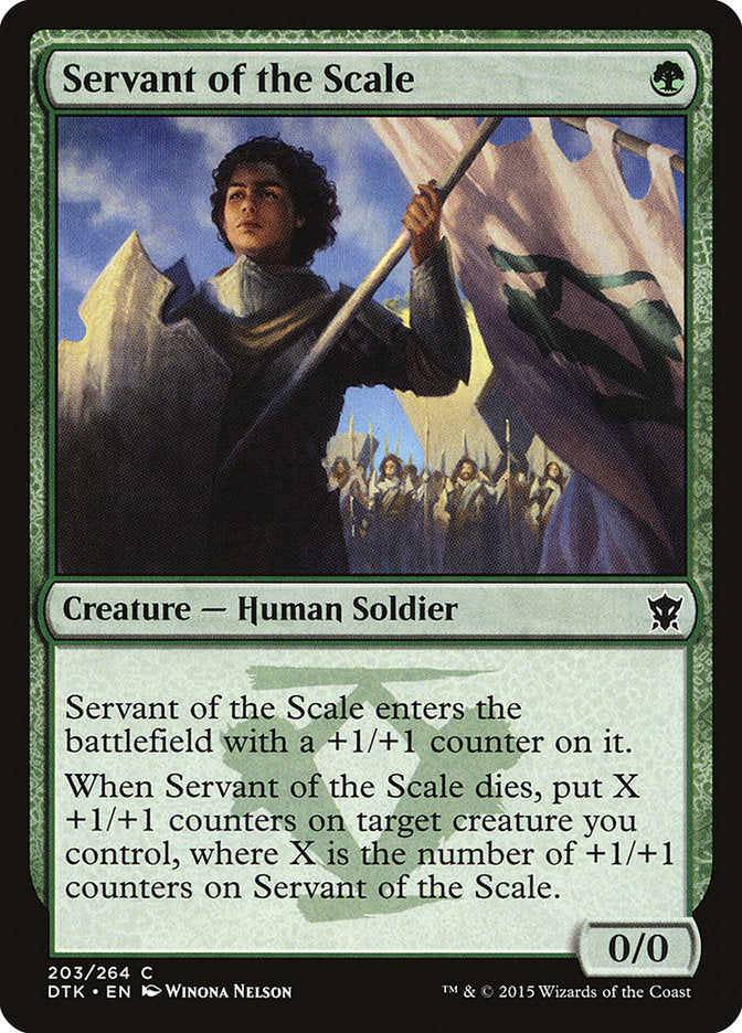 Servant of the Scale [Dragons of Tarkir] | Impulse Games and Hobbies