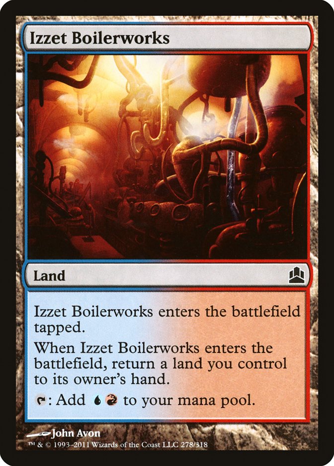 Izzet Boilerworks [Commander 2011] | Impulse Games and Hobbies