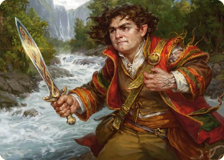 Frodo Baggins Art Card (16/81) [The Lord of the Rings: Tales of Middle-earth Art Series] | Impulse Games and Hobbies