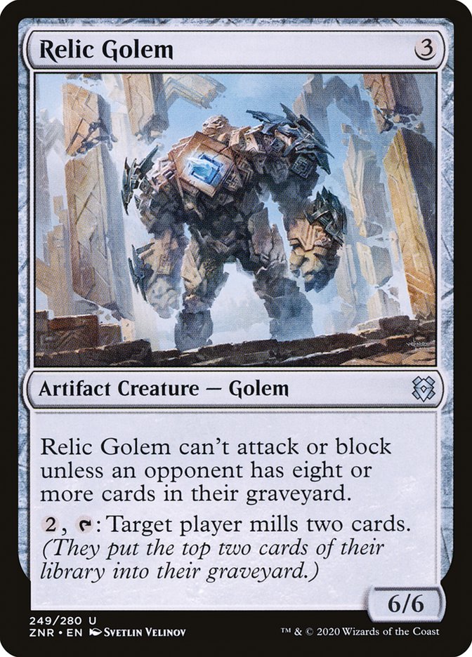 Relic Golem [Zendikar Rising] | Impulse Games and Hobbies