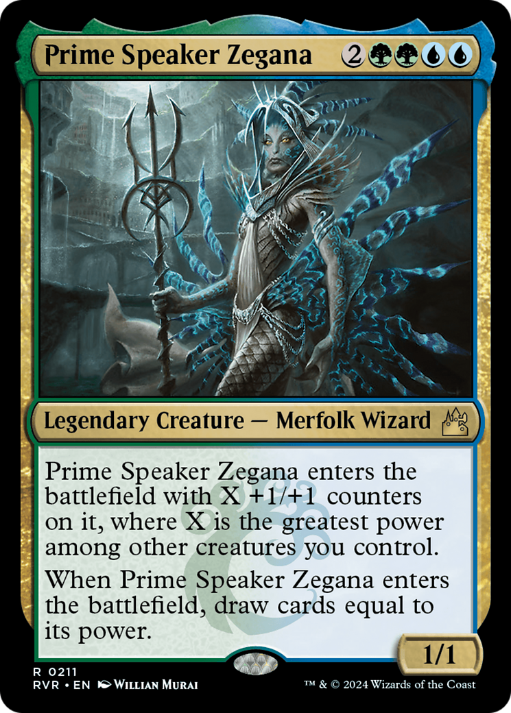 Prime Speaker Zegana [Ravnica Remastered] | Impulse Games and Hobbies