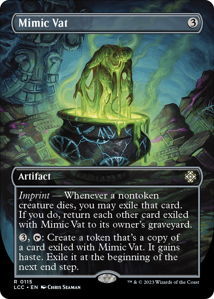 Mimic Vat (Borderless) [The Lost Caverns of Ixalan Commander] | Impulse Games and Hobbies