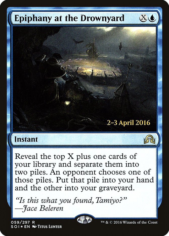 Epiphany at the Drownyard [Shadows over Innistrad Prerelease Promos] | Impulse Games and Hobbies