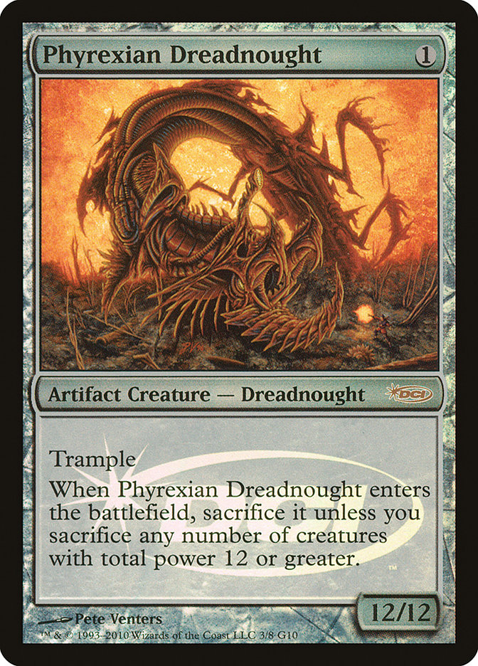 Phyrexian Dreadnought [Judge Gift Cards 2010] | Impulse Games and Hobbies