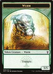 Wurm // Saproling Double-Sided Token [Guilds of Ravnica Guild Kit Tokens] | Impulse Games and Hobbies