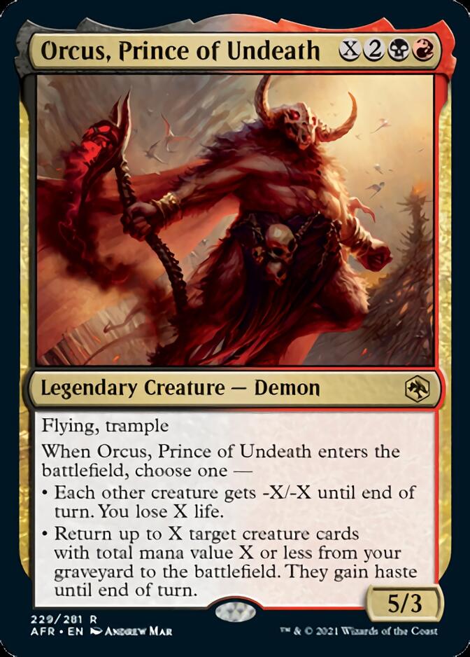 Orcus, Prince of Undeath [Dungeons & Dragons: Adventures in the Forgotten Realms] | Impulse Games and Hobbies