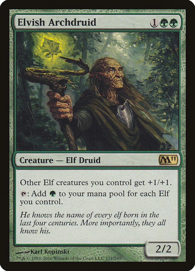 Elvish Archdruid [Magic 2011] | Impulse Games and Hobbies