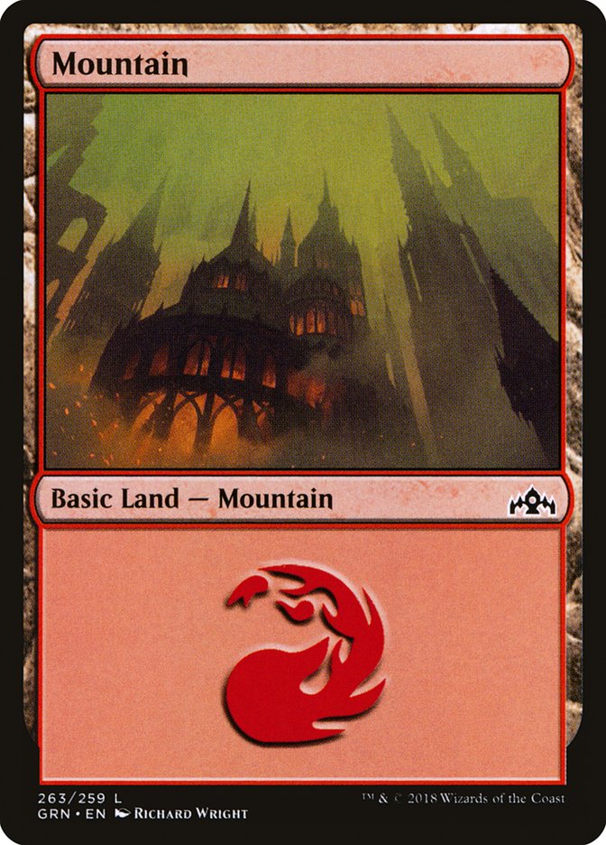 Mountain (263) [Guilds of Ravnica] | Impulse Games and Hobbies