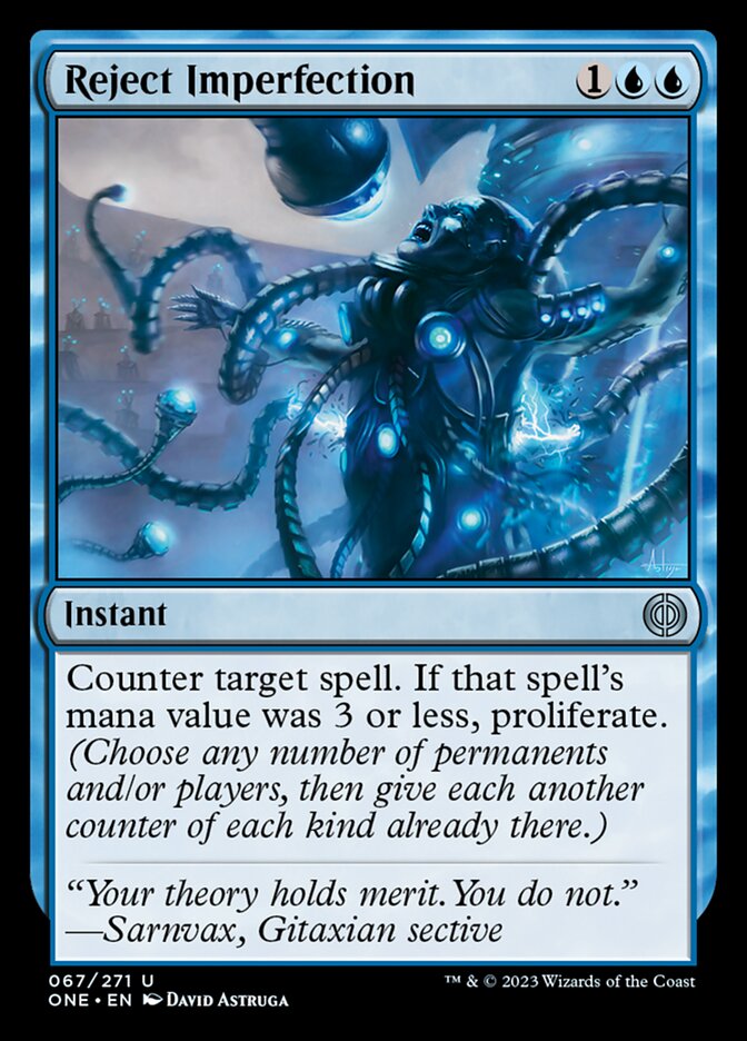 Reject Imperfection [Phyrexia: All Will Be One] | Impulse Games and Hobbies