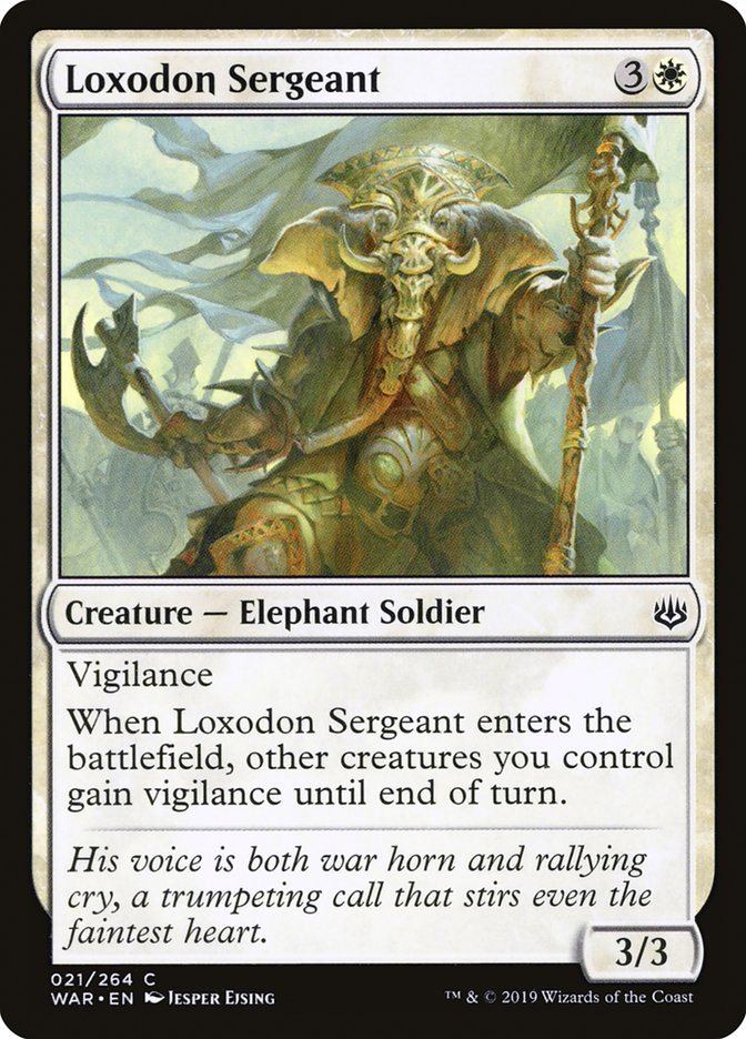 Loxodon Sergeant [War of the Spark] | Impulse Games and Hobbies