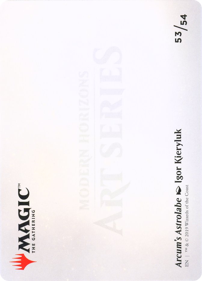 Arcum's Astrolabe // Arcum's Astrolabe [Modern Horizons Art Series] | Impulse Games and Hobbies