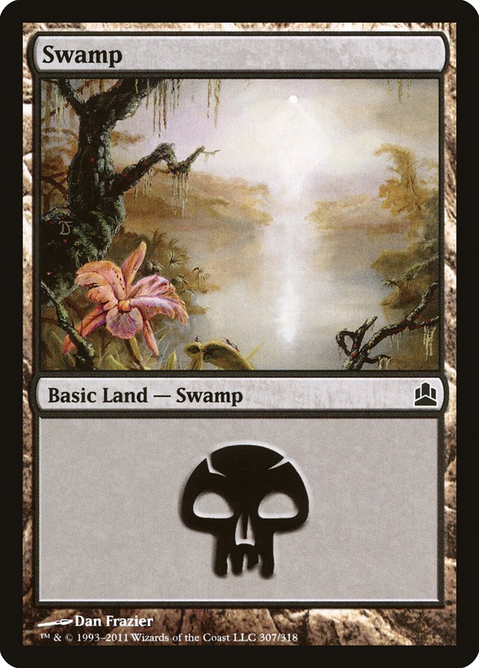 Swamp (307) [Commander 2011] | Impulse Games and Hobbies