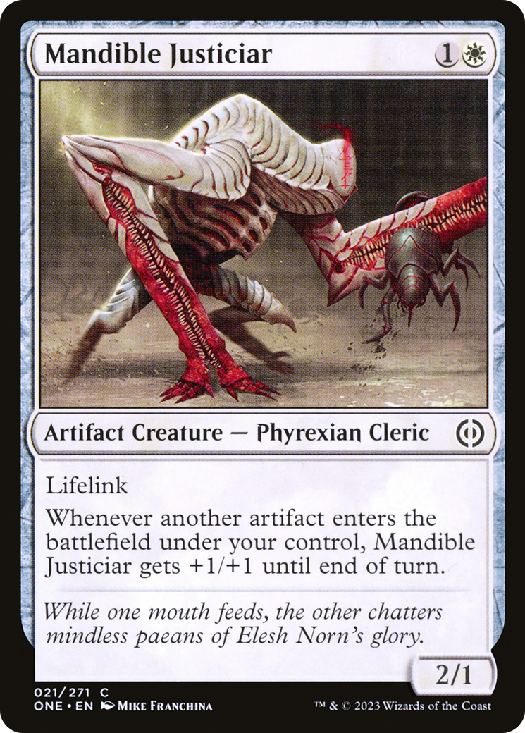 Mandible Justiciar [Phyrexia: All Will Be One] | Impulse Games and Hobbies