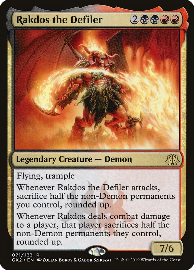 Rakdos the Defiler [Ravnica Allegiance Guild Kit] | Impulse Games and Hobbies