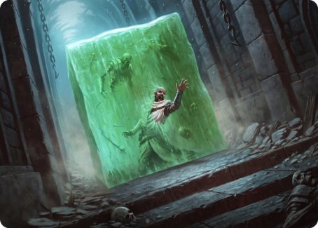 Gelatinous Cube Art Card [Dungeons & Dragons: Adventures in the Forgotten Realms Art Series] | Impulse Games and Hobbies