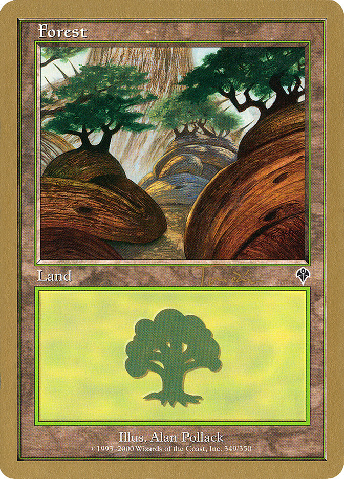 Forest (jt349a) (Jan Tomcani) [World Championship Decks 2001] | Impulse Games and Hobbies