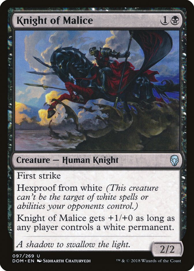Knight of Malice [Dominaria] | Impulse Games and Hobbies