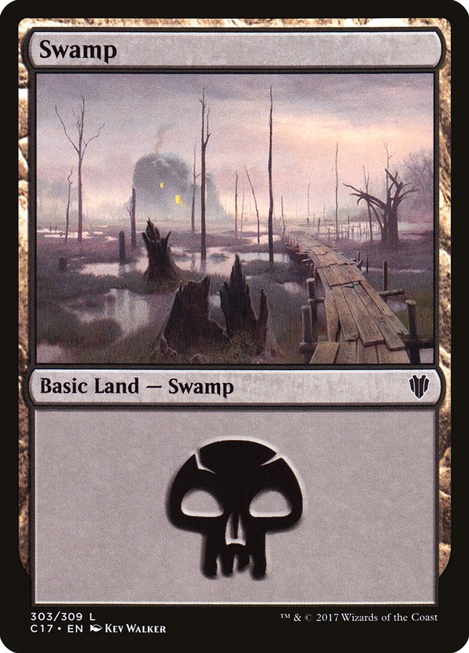 Swamp (303) [Commander 2017] | Impulse Games and Hobbies