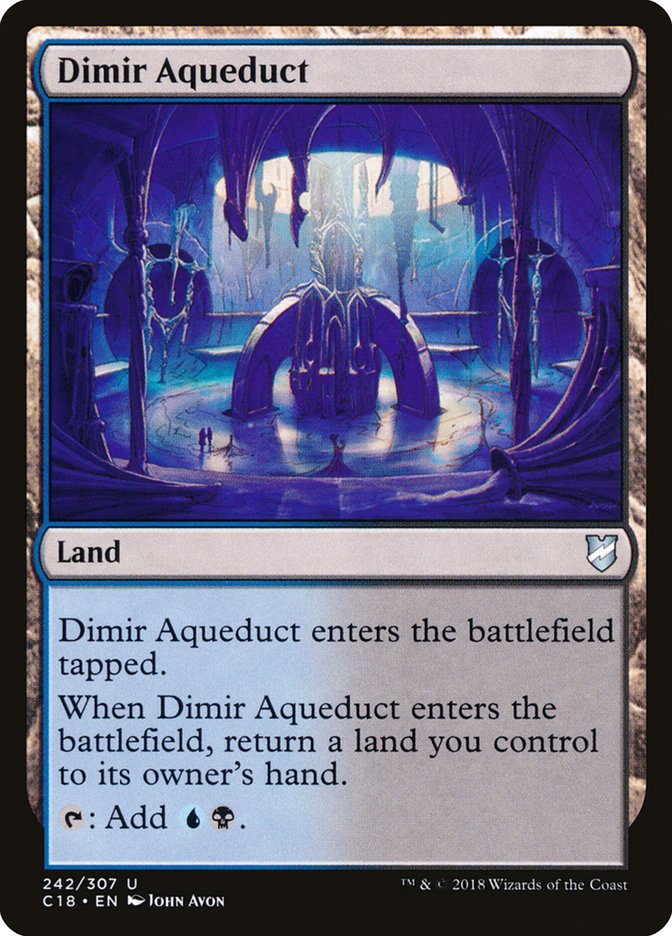 Dimir Aqueduct [Commander 2018] | Impulse Games and Hobbies