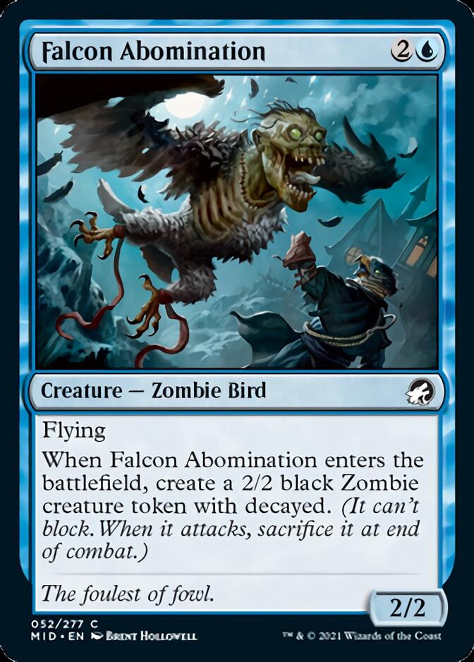 Falcon Abomination [Innistrad: Midnight Hunt] | Impulse Games and Hobbies