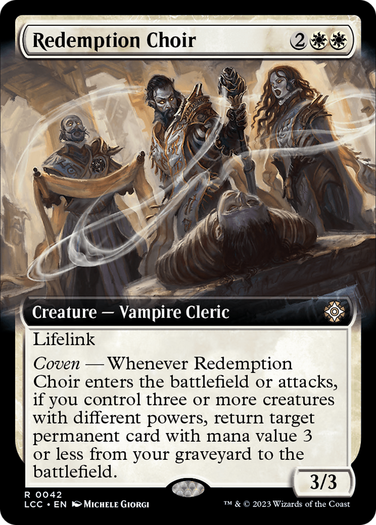 Redemption Choir (Extended Art) [The Lost Caverns of Ixalan Commander] | Impulse Games and Hobbies